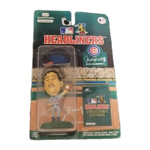 VTG 1996 MLB Headliners Corinthian Big Head Fig Ryne Sandberg Chicago Cubs Rare‎